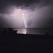 Photos show lightning strike at Fairport Harbor lighthouse