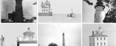 Lighthouses of the Great Lakes: Vintage photos